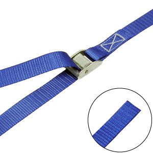 CE規格荷締めベルト青 エンドレス250kg 幅25mm×長さ1m