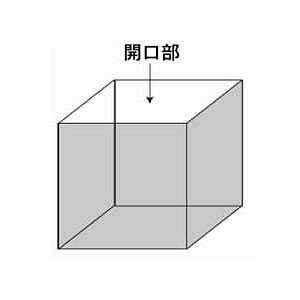 角型パレットカバー(0.03×1,100×1,100×1,000) 300枚