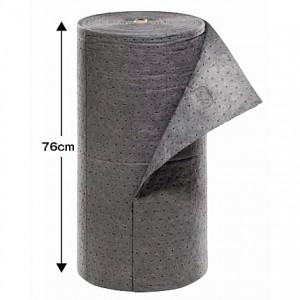油・溶剤・水用吸収材厚手タイプ（幅76cm×長さ45m×厚み3mm）1巻