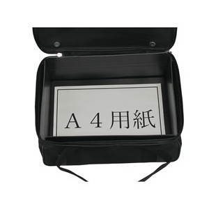 折りたたみ式宅配用ボックスバッグ（350×250×H160mm）黒