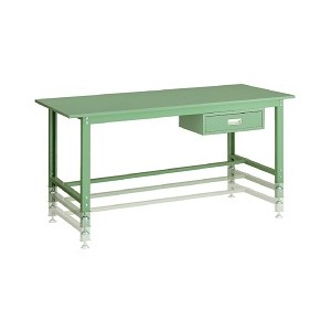 高さ調整式軽量作業台（木製天板/引出しなし）