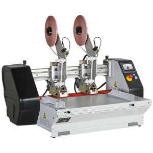 両面テープ半自動貼付け機（W730mm）25mmヘッド2個付