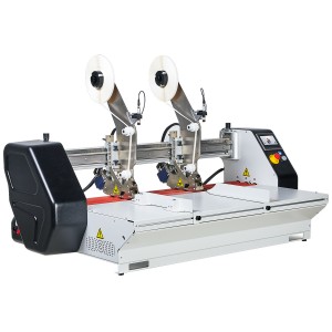 両面テープ半自動貼付け機（W1030mm）25mmヘッド2個付