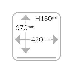 チャンバー式深底卓上真空包装機（420mm×1）単相100V