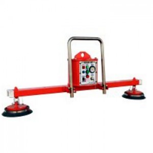 3×6定尺板用小型電動バキューム吊具(ダブルパッド)電動式80kg