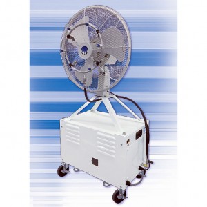 水道直結微細ミストファン(AC100V電源)ノズルナイロン製