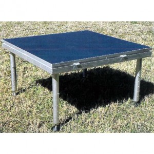 組立式足場ステージ(1m×1m)ボルト脚