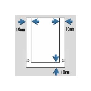 透明真空包装袋(ガスバリア性）