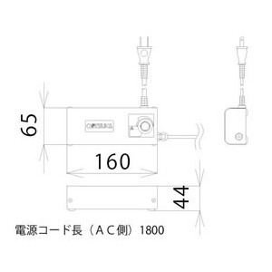 LED照明拡大鏡クランプ取付式　ワイドタイプ2倍（調光あり）