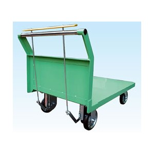 ハンドストッパー付鉄板台車