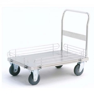 ステンレス台車600×900×930mm(ノーパンクタイヤ仕様)