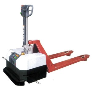 無人搬送電動走行ハンドパレット(600kg)