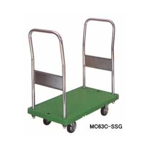 樹脂製台車（両軸固定ハンドル200kg）