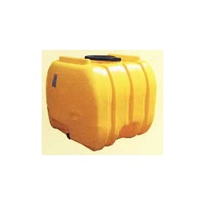 貯水タンク黄色　1300L（目盛付）