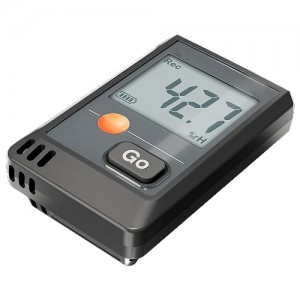 小型温湿度データロガー（USB-Cタイプ）ブラック