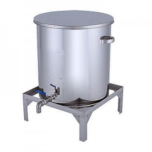 クラフトビール煮沸用ステンレスタンク（20L）