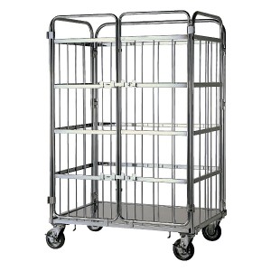 ステンレス観音扉ロールボックス
