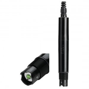 pH高温ガラスセンサー（5m）0～14pH/0～100℃/セラミック製液絡部