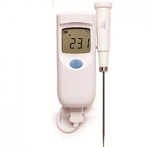 食品向け防水温度計（ステンレス突き刺しK熱電対センサー付属）