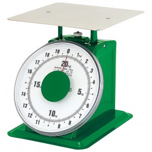 検定付き大型上皿はかり（20kg）並皿仕様