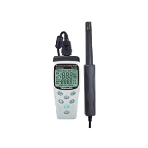 高精度デジタル温湿度計 (データロガー機能付き)