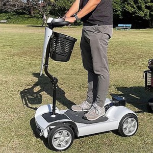 立ち乗り式電動小型牽引台車(100kg)品番M4039STE-100KGレンタル料金40日以内