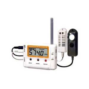 ワイヤレスデータロガー(照度/紫外線/温度/湿度)