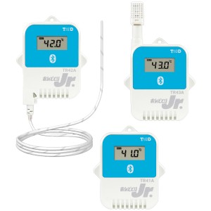 Bluetoothe対応小型防水温度データロガー