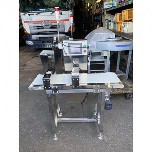 中古金属検出器(アルミ包装、塩分、高温対応)NIP-ⅢD(NIP2510L-TN)通過高105mm(D15087)