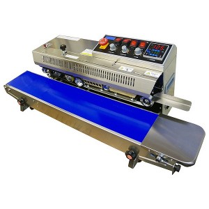中古印字機能付小型エンドレスシーラー品番M2397T-281EP