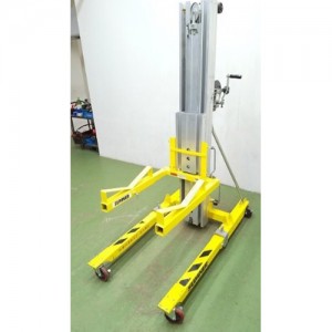 中古高揚程ワイヤー式手動リフターH3200mm品番W-320(6658)